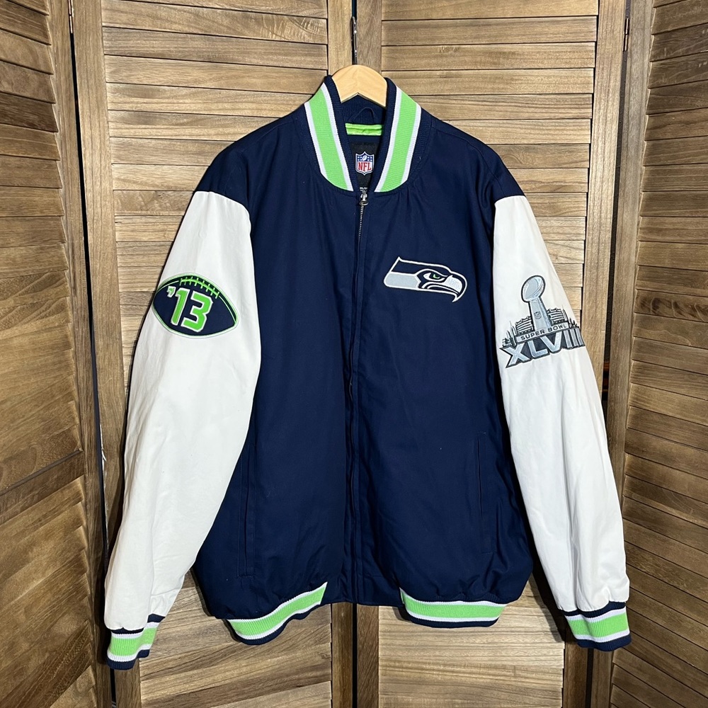 Seattle Seahawks Super Bowl Jacket